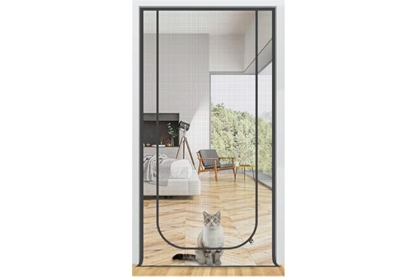 temporary screen door cat proof