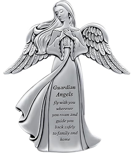 Amazon.com: Dicksons Guardian Angel Scripture Silver Tone 2