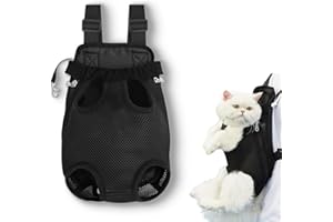 Pet Carrier Dog Cat Puppy Front Back Backpack, 1Pc Pet Cat Dog Front Carriers Back Pack, Legs Out Pet Carrier Backpack Pet Fr