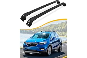 EZREXPM Roof Rack Cross Bars Fit for Buick Encore 2013 2014 2015 2016 2017 2018 2019 2020 2021 2022 Luggage Lockable Crossbars Carrier Cargo Bar Accessories (with Flush Side Rails)