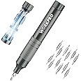 WORKPRO 24-in-1 Precision Screwdriver Sets, Pen Style Manual Screwdriver, 24 pcs Tough S2 Steel Small Screwdriver Bits, Ideal for Eyeglass, Watch, Laptop, Phone, Jewelry and Electronic, Grey
