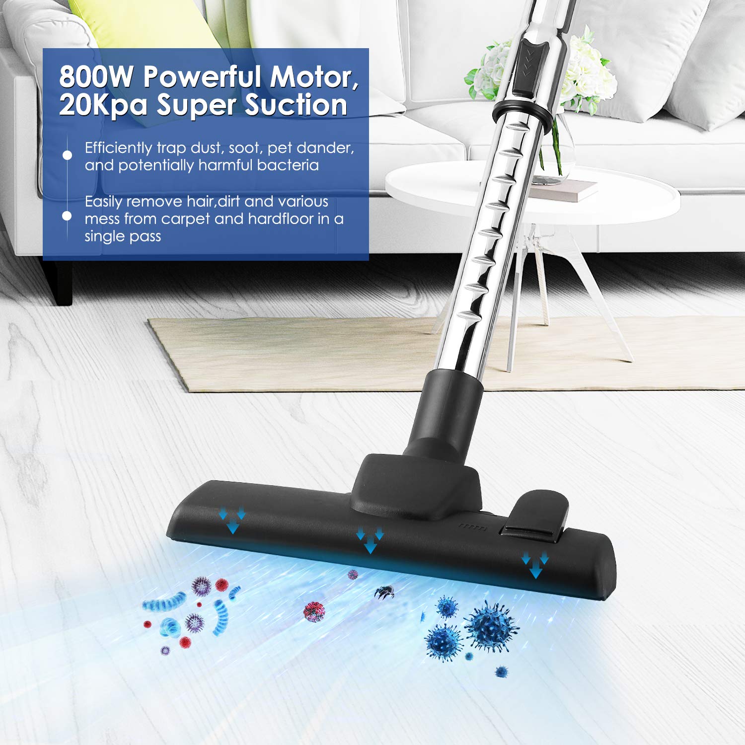 Cylinder Vacuums Kranich Cylinder Vacuum Cleaner Powerful Suction