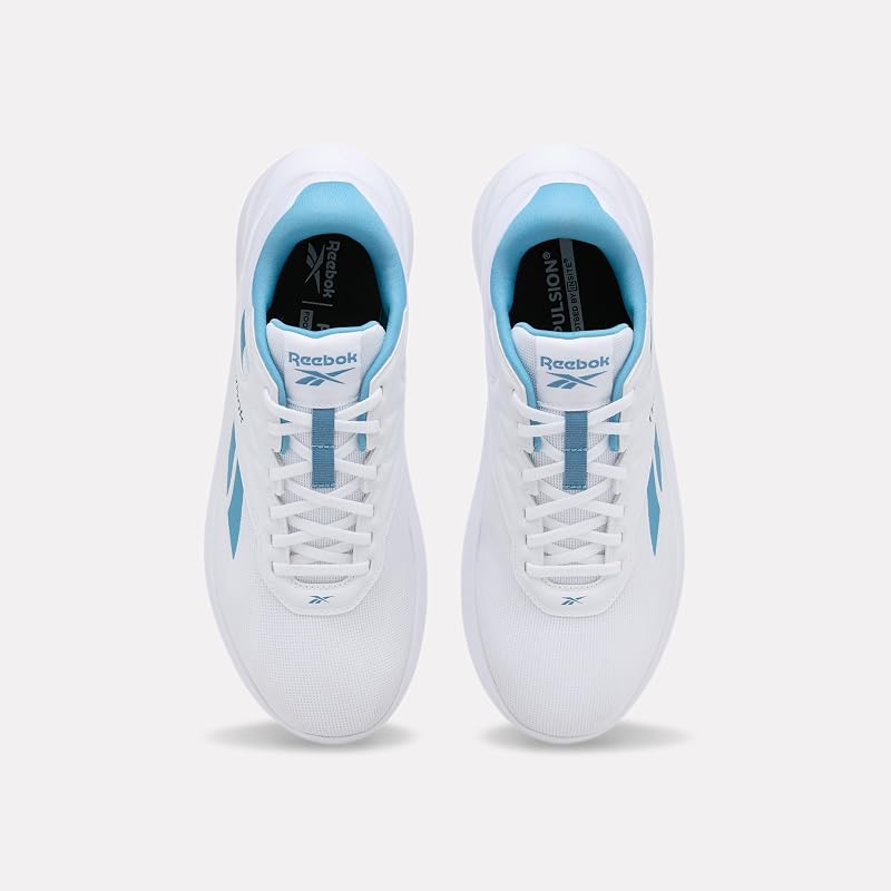 Baskets Lite 5 pour Homme, Blanche/Bleu Chaud, 42 EU — photo 6 sur 7