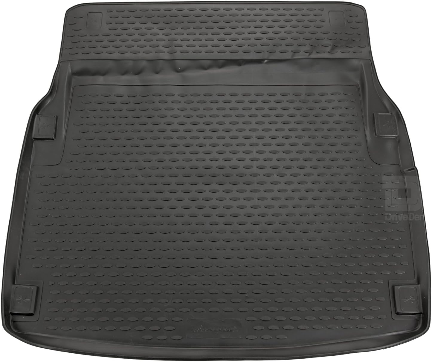 Novline MAT163 Custom Tailored Fit Black Rubber Boot Liner Tray Mat