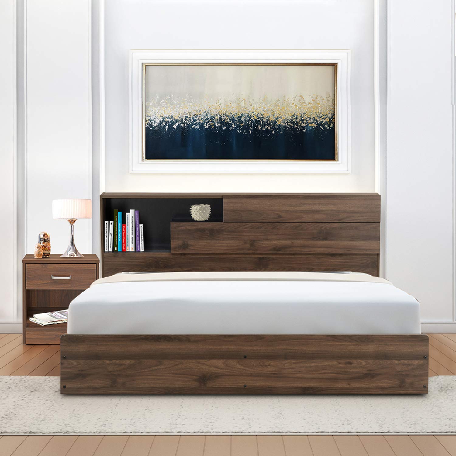 nilkamal king size cot