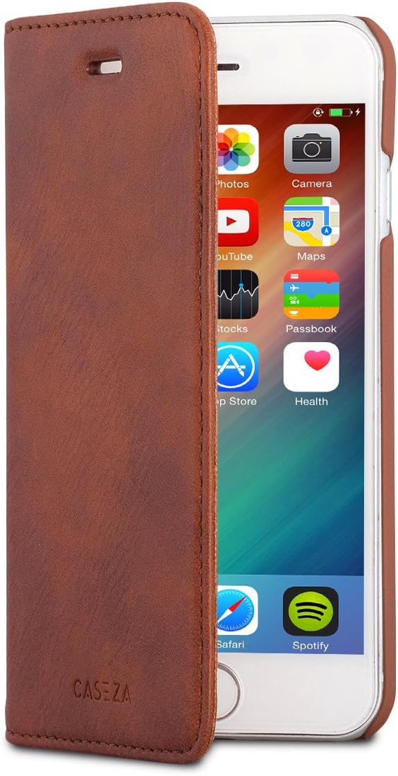 iPhone 8 Flip Case/iPhone 7 Flip Case Brown Amazon.co.uk Electronics