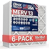 BNX TruFilter 18x18x1 Air Filter MERV 13