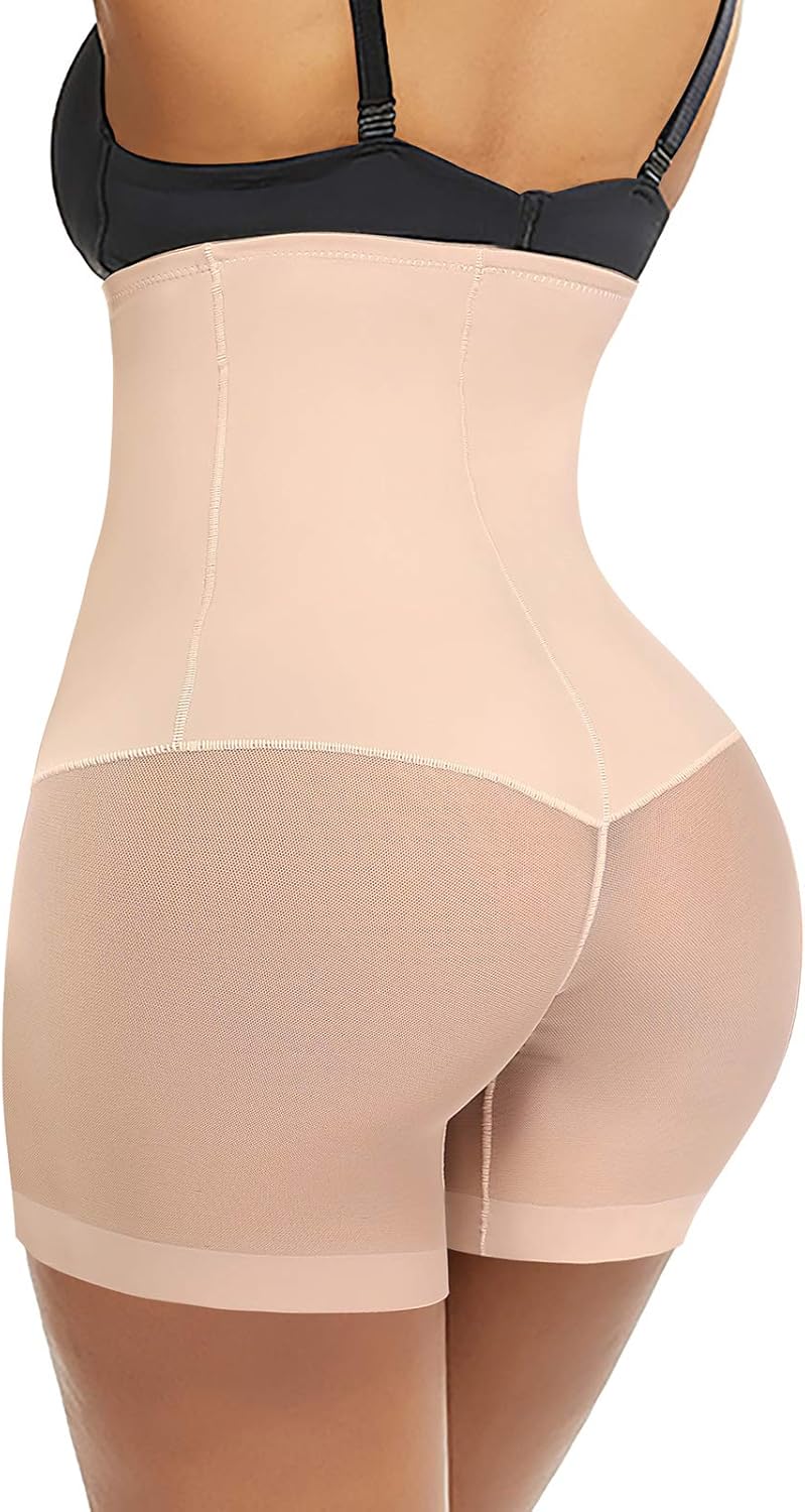 Shapewear Shorts for Women Tummy Control Body Shaper Panties Thigh Slimmer High Waisted Slip Shorts Under Dresses at  Women’s Clothing store