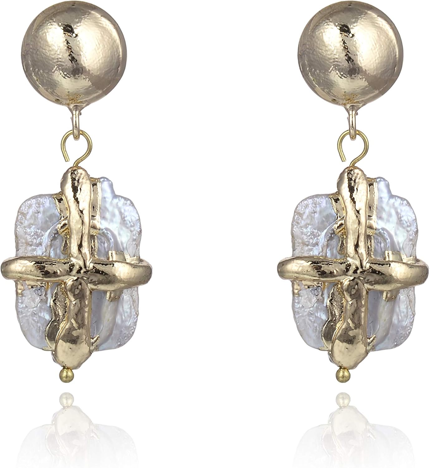 Fashion earring for women, gemstone earring, novelty