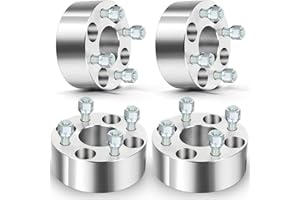 ECCPP 4PCS 2 inch 4x4 to 4x4 WHEEL SPACERS 4 Lug ATV Wheel Spacers 4x101.6mm to 4x101.6mm fits for Go-lf Cart for EZ GO EZGO Club Car