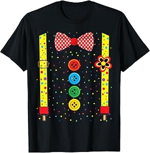 Carnival Clown Face Circus Costume Kids Men Women Carnivals T-Shirt