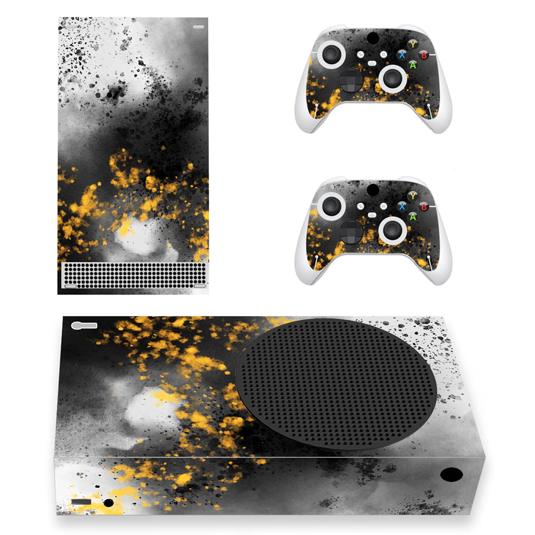 PlayVital Secret Realm Custom Vinyl Skins for Xbox Series S, Wrap Decal Cover Stickers for Xbox Series S Console Controller