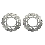 TARAZON 2pcs Front Brake Rotors Discs for Suzuki