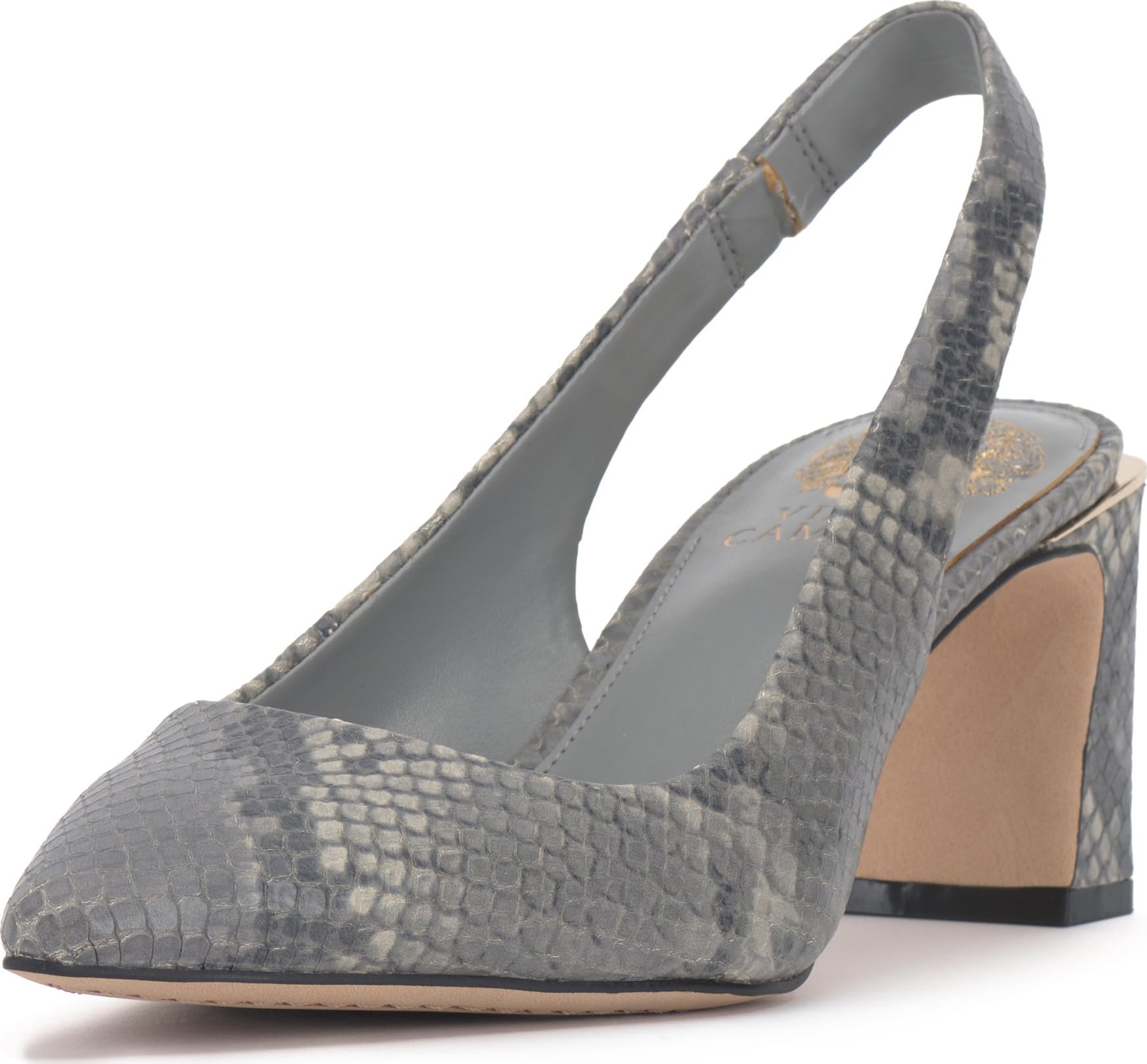 Vince Camuto Women’s Hamden Pump, Faint Fog, 8.5