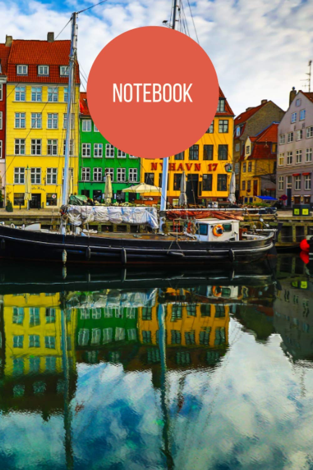 Copenhagen Notebook: blank lined composition journal | Copenhagen notebook | 100 pages