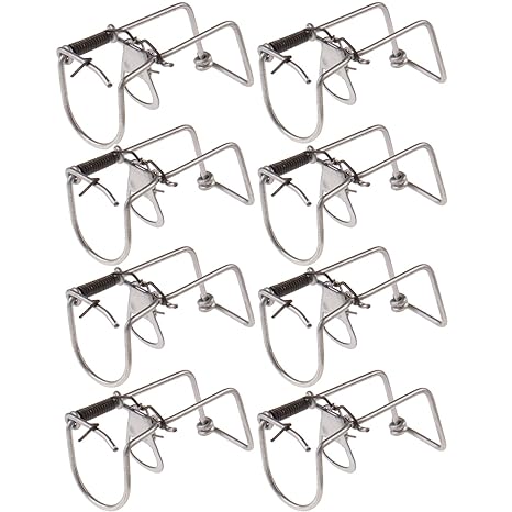 8x Augsburger Wühlmausfalle Bügelfalle Kippbügelfalle