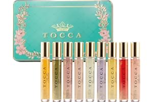 Tocca Luxury Fragrance Wardrobe - Set of 9 Travel Size Women's Perfumes in Giftable Tin Case ($101 Value), Includes Florence, Cleopatra, Stella, Giulietta, Simone, Colette, Liliana, Gia & Belle