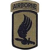 173rd Airborne B.C.T. OCP Patch with Airborne Tab (EA)