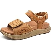 ONCAI Walking Sandals Women,Arch Support Hiking Sandals with Orthotic Outdoor Footbed for Plantar Fasciitis,Water Athletic Platform Sandalias Mujer with 3 Adjustable Strap (US Size 6-12)