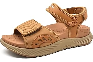 ONCAI Walking Sandals Women,Arch Support Hiking Sandals with Orthotic Outdoor Footbed for Plantar Fasciitis,Water Athletic Platform Sandalias Mujer with 3 Adjustable Strap (US Size 6-12)