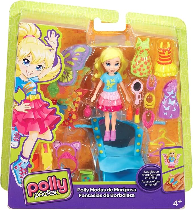 polly pocket modas de mariposa