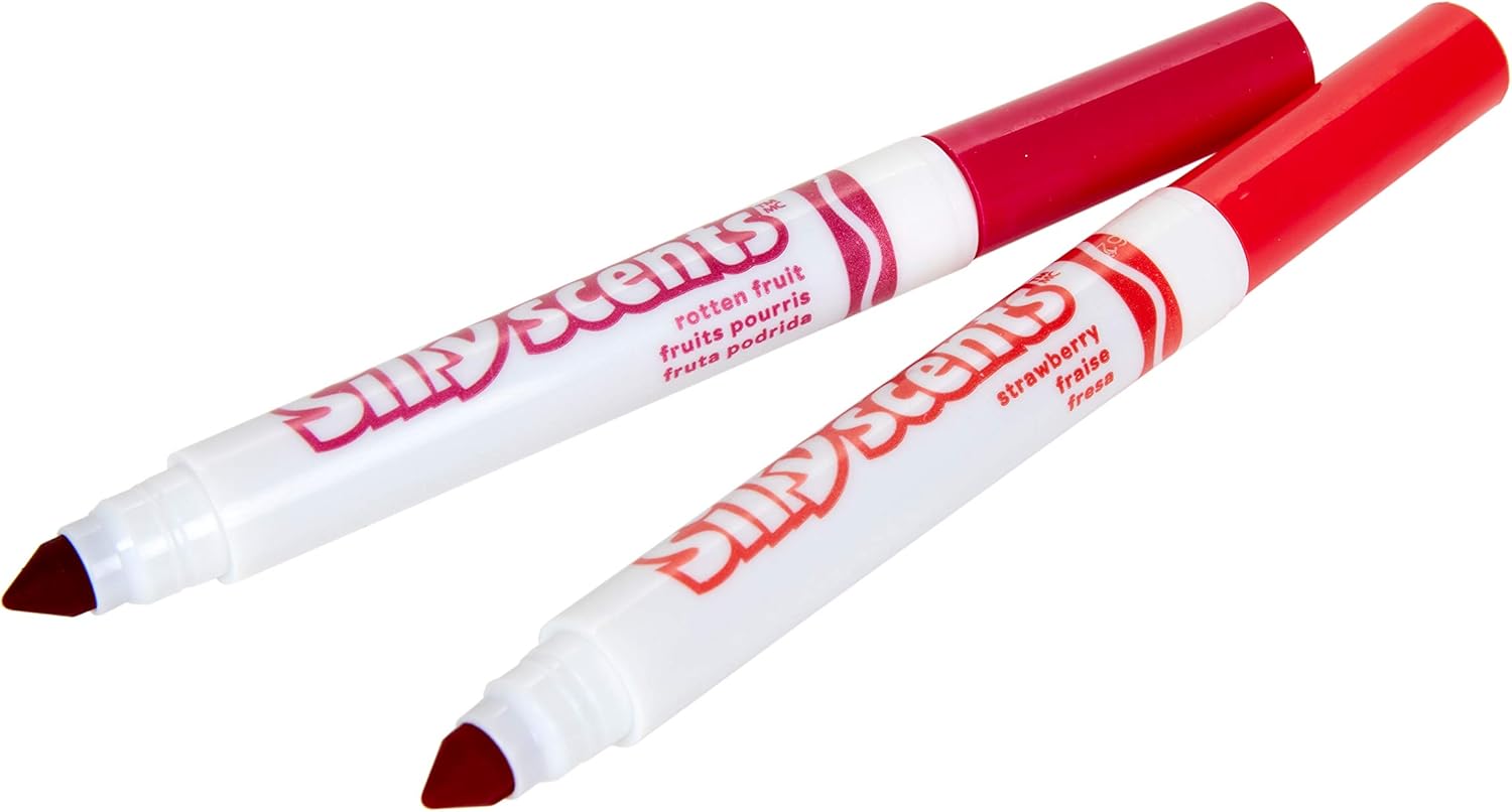 Crayola Silly Scents Sweet & Stinky Scented Markers, 20Count, Washable Markers, Gift for Kids, Age 3, 4, 5, 6: Toys & Games