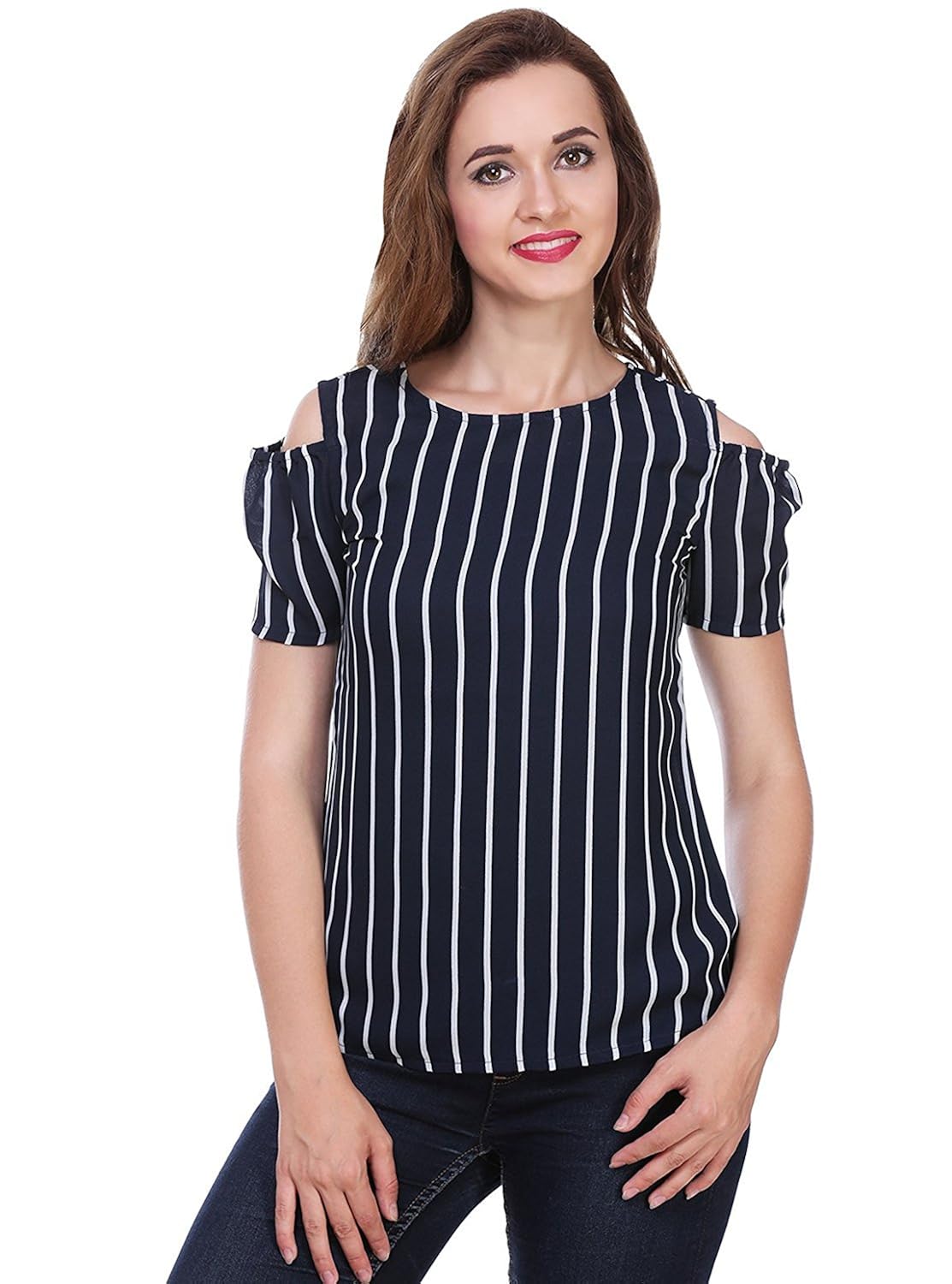 myshka women's polyester top