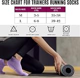 Toes Home 4 Pairs Grip Yoga Socks Women Non Slip Multicolor UK 6-8 view 5