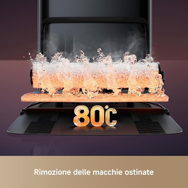 Z60 Ultra Roller Complete Robot Aspirapolvere, Nero