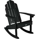 highwood Classic Westport Adirondack Rocking Chair, Black