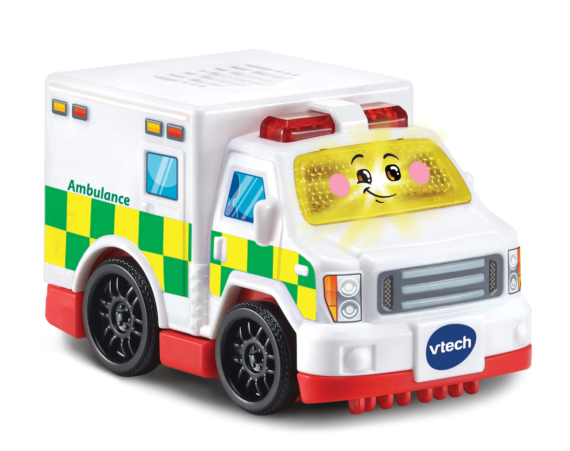 VTech Toot-Toot Drivers Ambulance, Toy Car for 1 Year Old, Pretend Play with Lights & Sounds, Interactive Toddlers Toy for 12 Months, 2, 3, 4 +, English Version