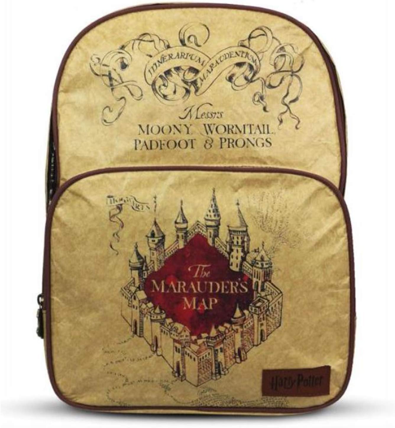 Harry Potter TYVEK Material Marauders Map Backpac, Multicoloured, one Size, 5055437926381
