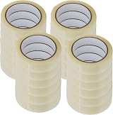 Coselena 24 Pack Cellotape Roll 24mm x 66m Heavy Duty Packing Tape view 2