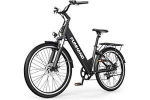 Funhang Electric Bike, 1000W Peak EBike, 50 Miles 21.7MPH Ebikes for Adults with 48V Built-in Removable Battery, Adjustable S