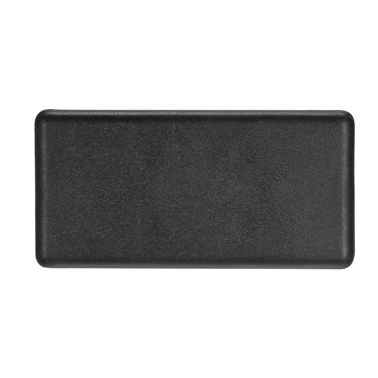 Rebower Single Hole Rectangle Aluminum Extrusion End Cap [for Aluminum Bar End,Storage Rack] - 30x60mm / 10pcs