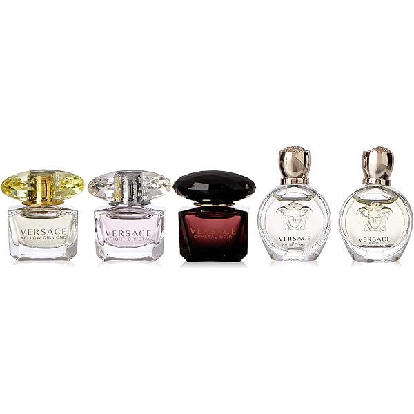 versace miniatures collection 5 piece