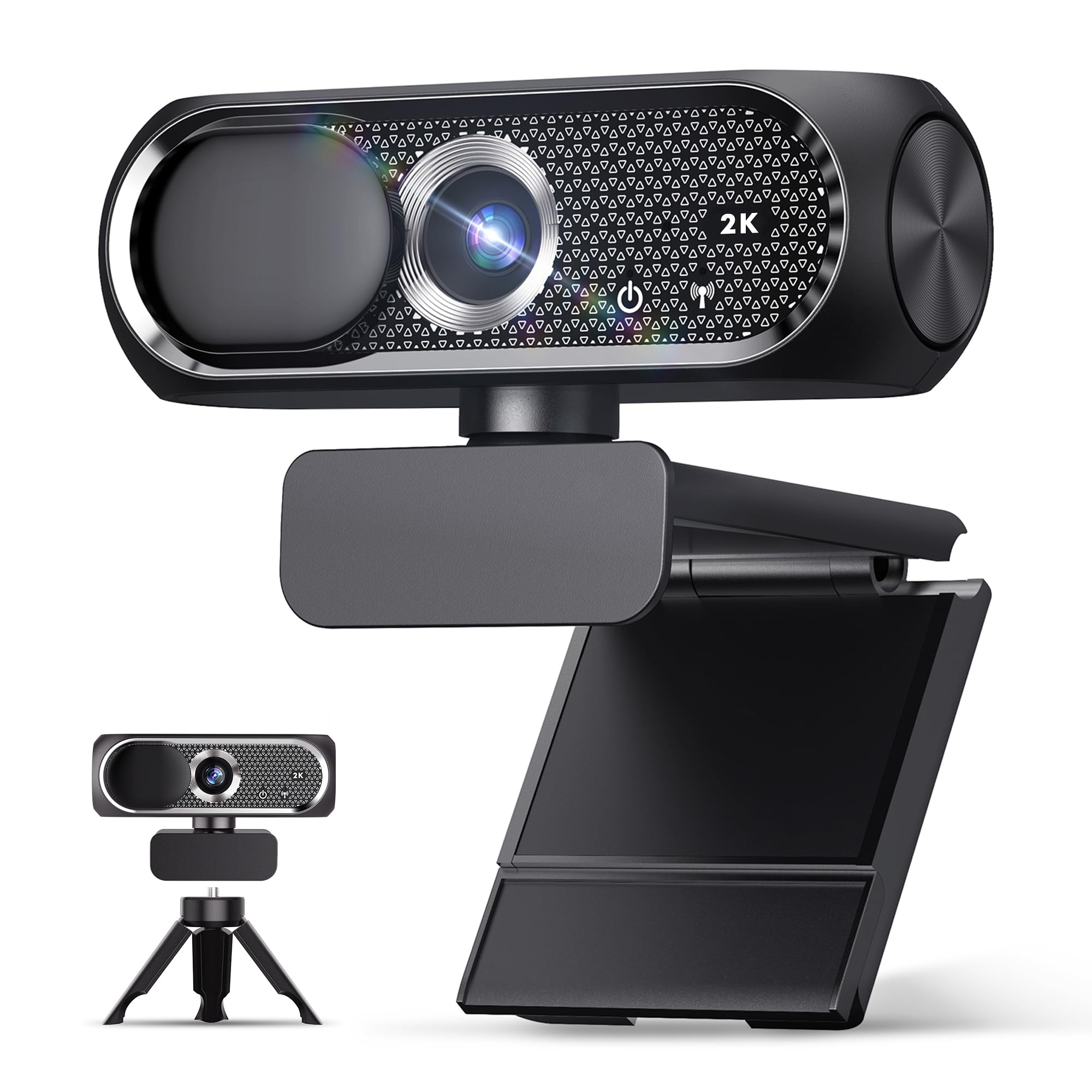 Hidden Gem: 2K Webcam with Rotatable Tripod