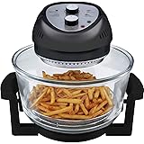 Big Boss Air Fryer, Super Sized 16 Quart Large Air Fryer Oven Glass Air Fryer, Infrared Convection Healthy Meal Electric Cook