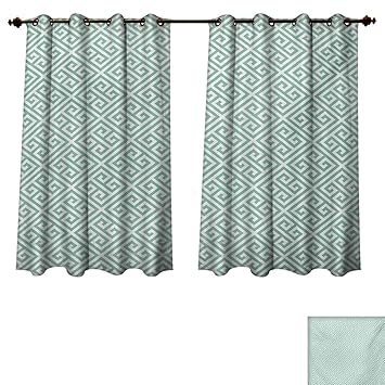 Amazon Com Rupperttextile Greek Key Blackout Thermal Curtain