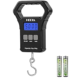HEETA Fish Scale, 110lb/50kg Digital Portable