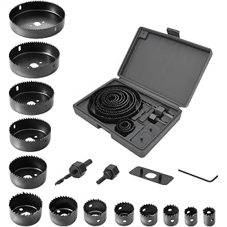 Amazon Best Sellers: Best Hole Saw Sets 