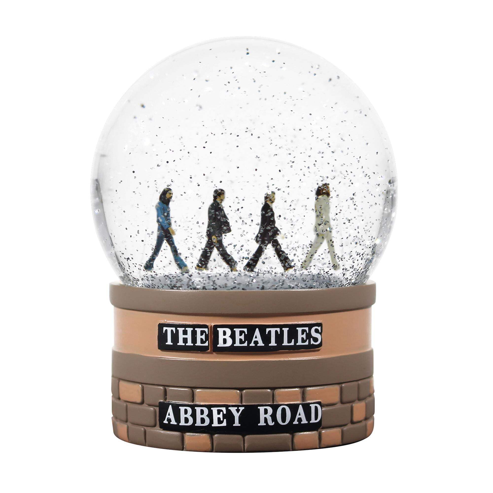 Half Moon Bay | Abbey Road Snow Globe | The Beatles Snow Globes For Adults | Quirky Christmas Ornaments & Christmas Decor | Funny Snow Dome | The Beatles Gifts & Music Gifts | Musical Xmas Decor