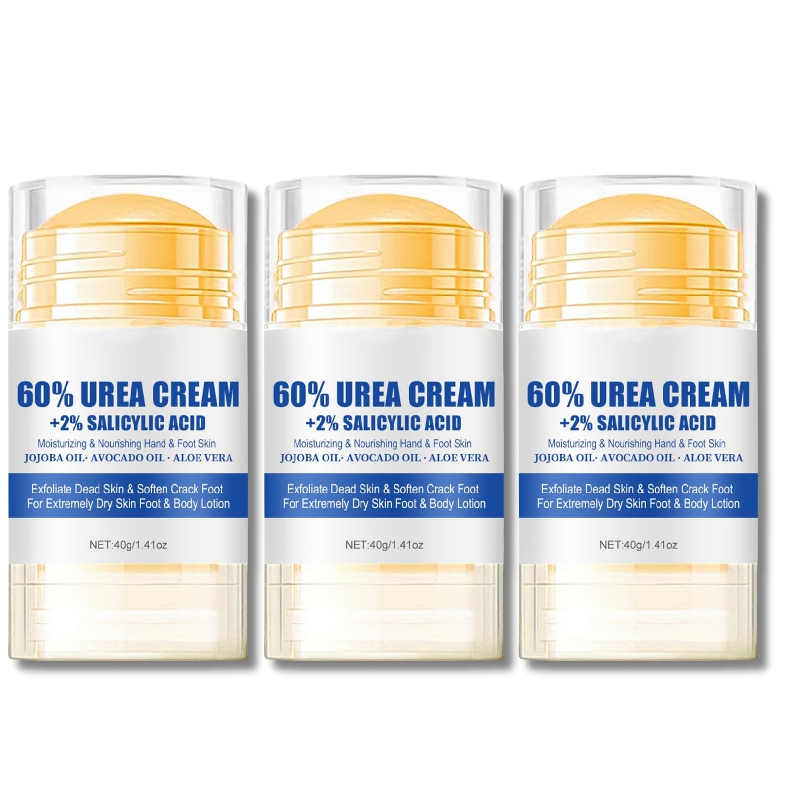 Urea Cream 60 Percent for Feet - Urea Foot Cream - Foot Cream for Cracked Heels and Dry Skin - Cracked Heel Repair Cream - Skin Care Hands & Feet - Foot Moisturiser (60% Urea Foot Creams)