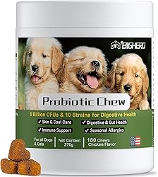 BIGHERO Probiotics for Dogs - Dog Probiotics with