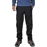 Genafy Mens Fleece Athletic Sweatpants Workout Relaxed Fit Drawstring Sweat Pants with Pockets