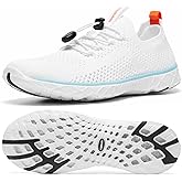 KOLILI Women's Stylish Water Shoes, Tennis Walking Shoes with Arch Support, Best for Water Sports, Travel & Walk