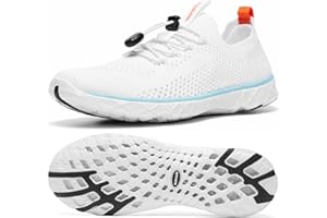 KOLILI Women's Stylish Water Shoes, Tennis Walking Shoes with Arch Support, Best for Water Sports, Travel & Walk