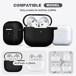 R-fun for AirPods 4 Case with Cleaner Kit,Full