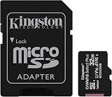 Kingston Canvas Select Plus 32GB microSDHC 100MB/s A1 UHS-I with Adapter