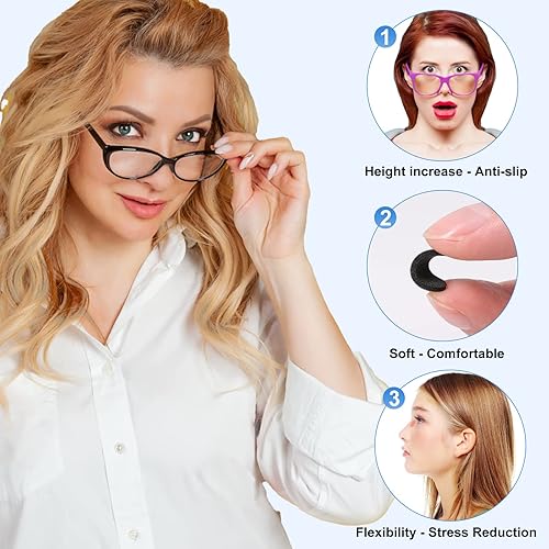 Adhesive Nose Pads for Glasses, Soft Glasses Nose Pad, Anti Slip